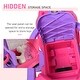 preview thumbnail 6 of 9, 3-in-1 Sliding Push Car for Kids, Toddler Ride-On Stroller with Removable Guardrail, Horn, Music, and Storage for Ages 1-3