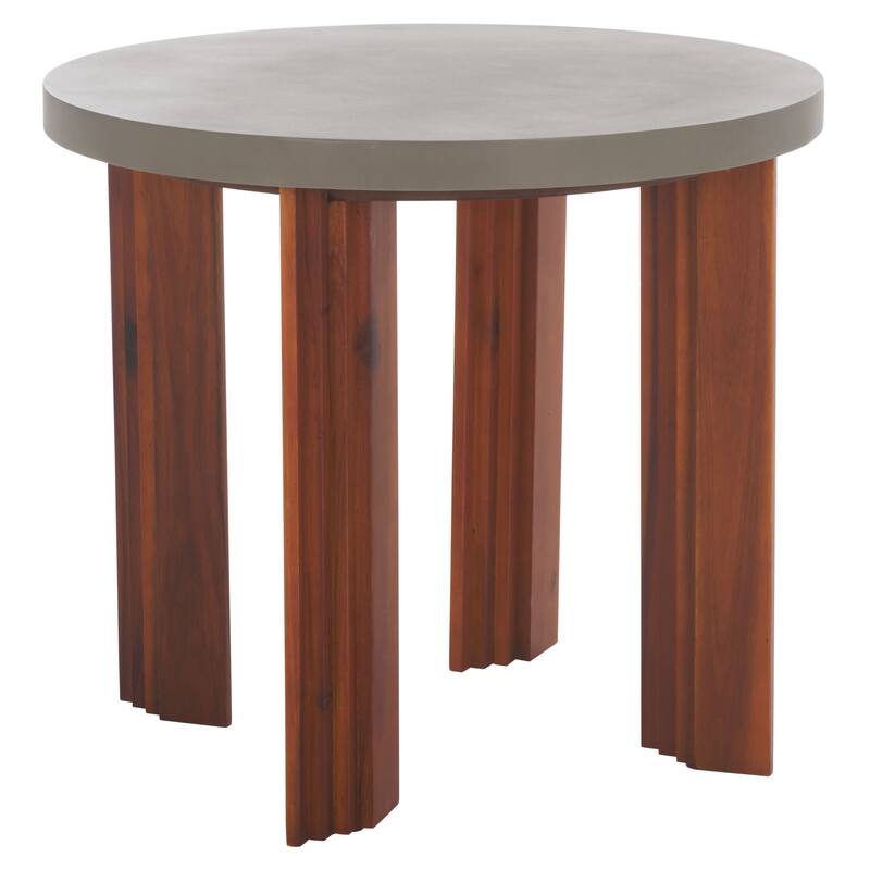 SAFAVIEH Home Basilio Accent Table - 20"W x 20"D x 18"H