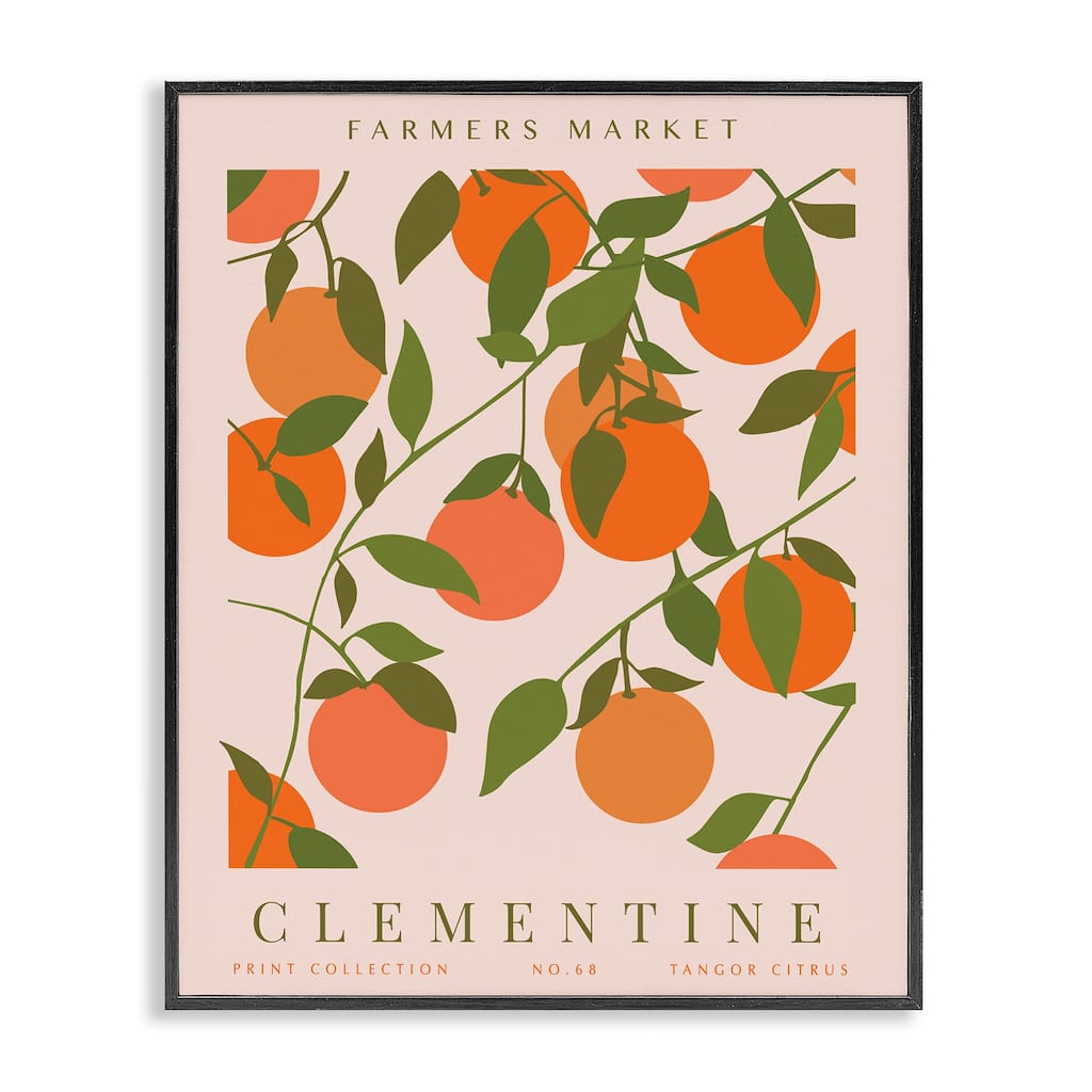 Stupell Clementine Gallery Print Framed Giclee Art Design By Kamdon Kreations