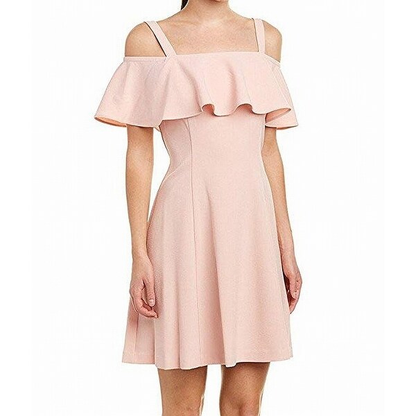 eliza j cold shoulder sheath dress