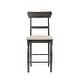 Progressive Muse Weathered Pepper Ladder-back Grey Counter Chair (2/Ctn ...