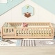 preview thumbnail 7 of 13, Full Size Bed Floor Bed with Safety Guardrails and Door for Kids for Apartment, Office, Living Room Bedroom