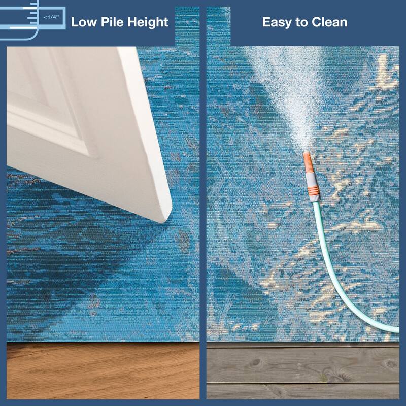 Liora Manne Marina Surf Indoor/Outdoor Rug