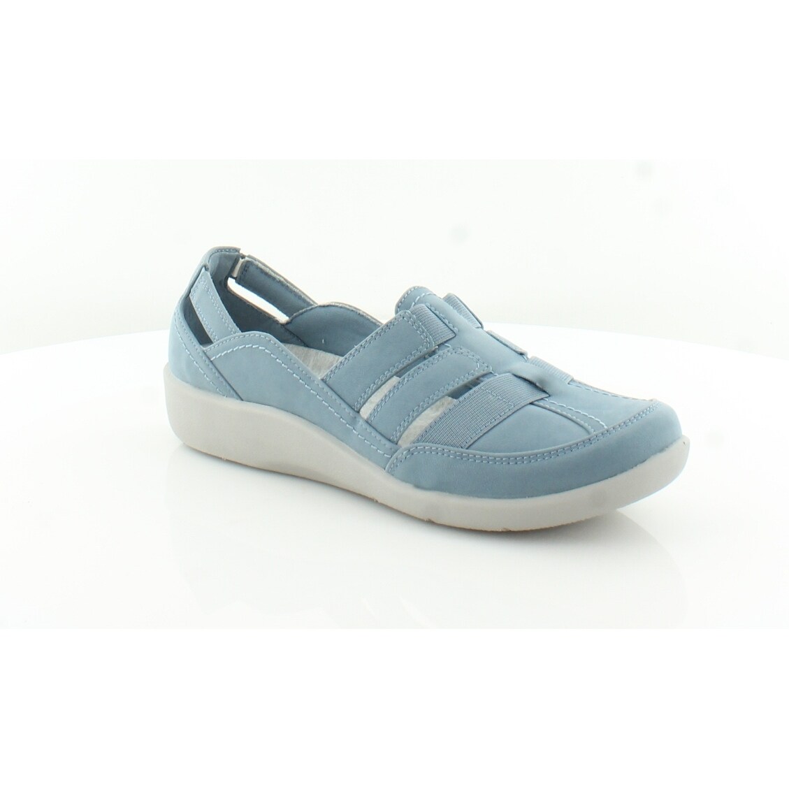 clarks sillian stork blue grey