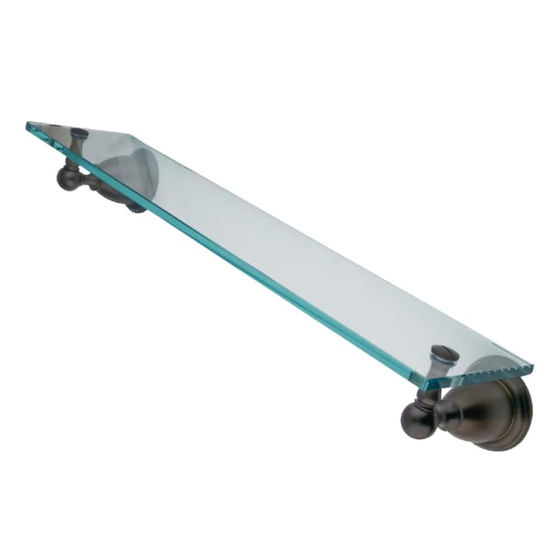 Kingston Brass Oil-rubbed Bronze Bathroom Glass Shelf - Oil Rubbed Bronze