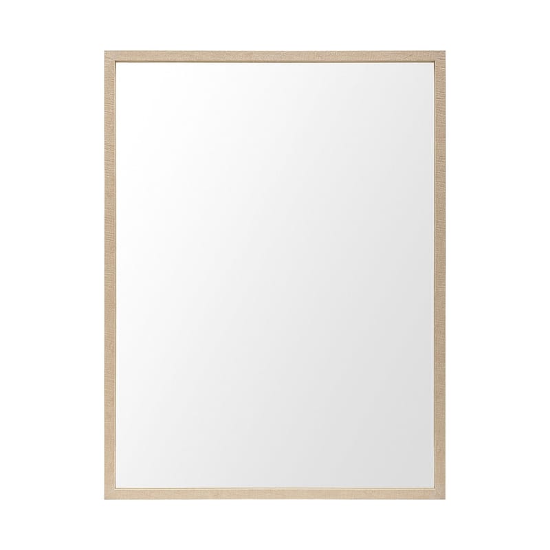 Bristol Tan Plain 3Mil Mirror 30 x 40 - 31.5L x 1.8W x 41.5H