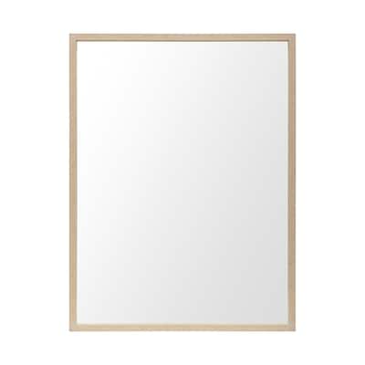 Bristol Tan Plain 3Mil Mirror 30 x 40 - 31.5L x 1.8W x 41.5H