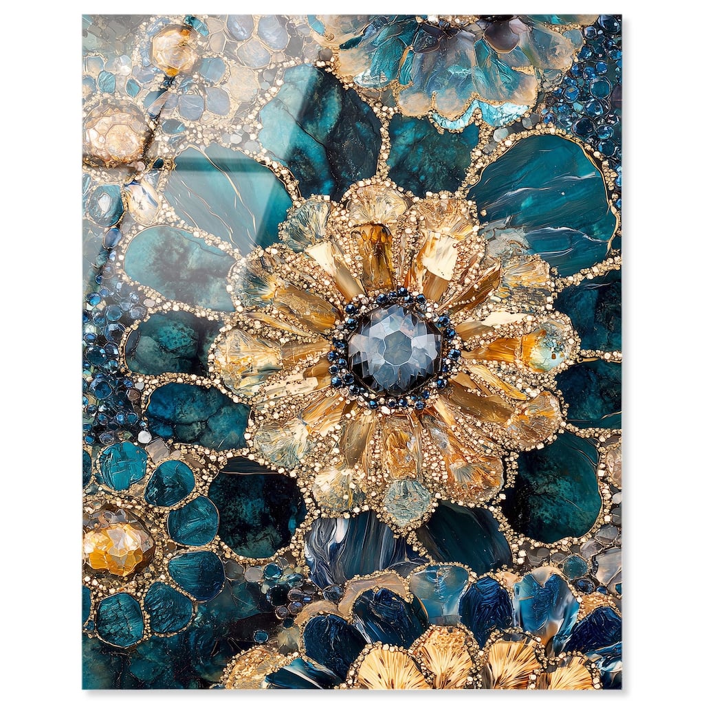 Opulent Geode IV Acrylic by Art Remedy, Ready to Hang