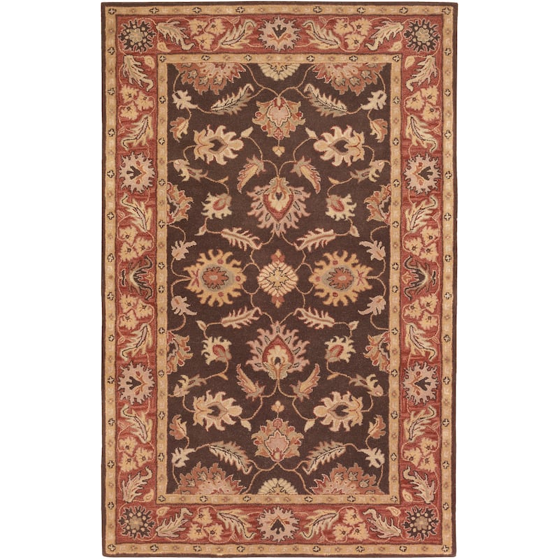 Livabliss Flanders Handmade Traditional Wool Area Rug