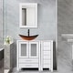 preview thumbnail 97 of 106, 36" Bathroom Vanity with Sink Set Side Cabinet