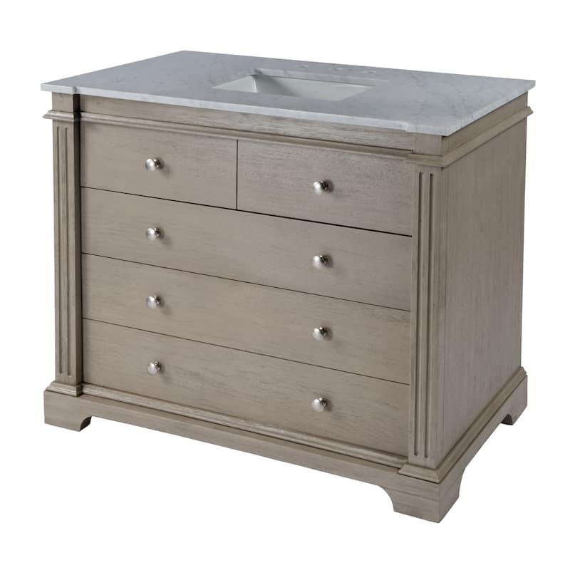 Rachelle 42" Single Bathroom Vanity Set