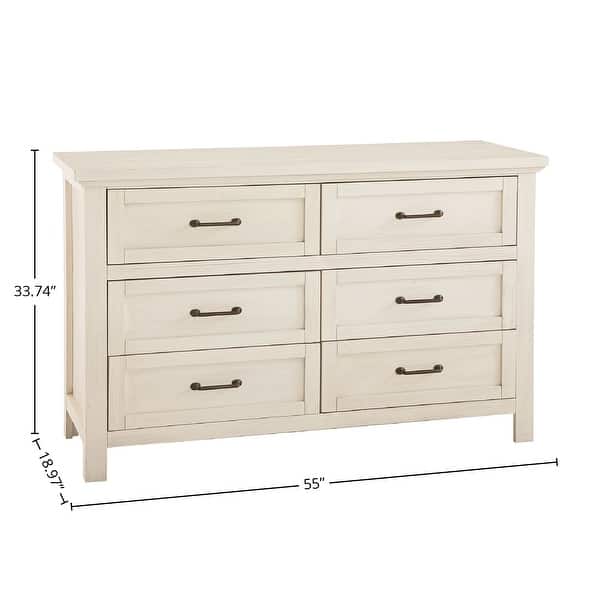 dimension image slide 1 of 2, Westfield 6-Drawer Dresser