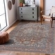 preview thumbnail 1 of 118, Hauteloom Manhattan Machine Washable Oriental Persian Medallion Vintage Distressed Area Rug 2'7" x 10' - Orange, Blue, Off White, Mustard, Tan