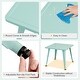preview thumbnail 18 of 22, Costway Kids Steel 27'' Square Table Children Play Learn Activity