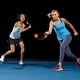preview thumbnail 7 of 7, Franklin Sports Pickleball 2 Player Carbon Fiber Paddle and X-40 Pickleball Set