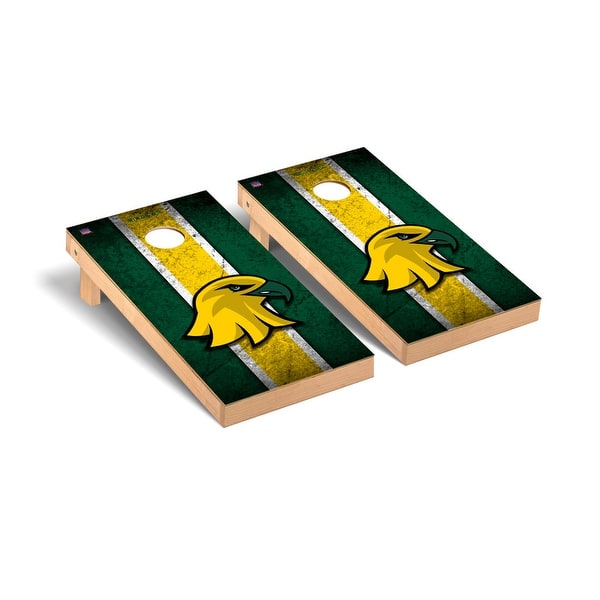 slide 2 of 5, SUNY Brockport Golden Eagles Vintage Cornhole Board Set
