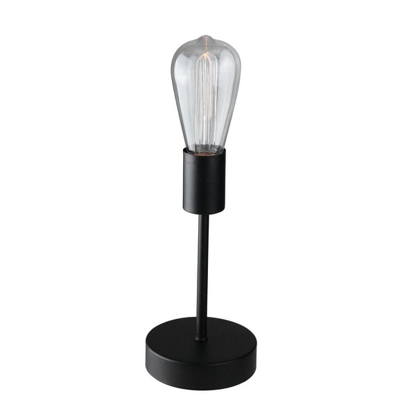 12 5 Battery Operated Vintage Style Edison Etched St64 Led 12 5 Battery Operated Vintage Style Edison Etched St64 Led Accent Lamp With Timer