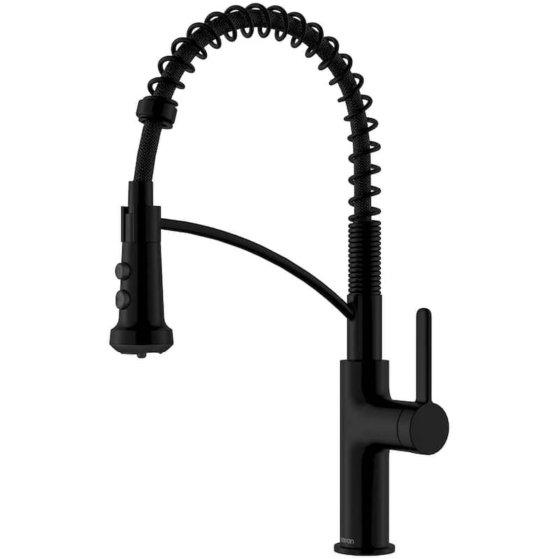 Karran USA KKF740 Scottsdale 1.8 GPM Single Hole Pull Down Kitchen - Matte Black