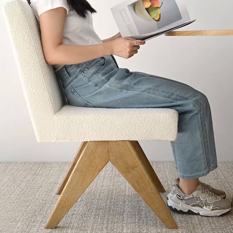 Boucle Dining Chair(Set of 2)