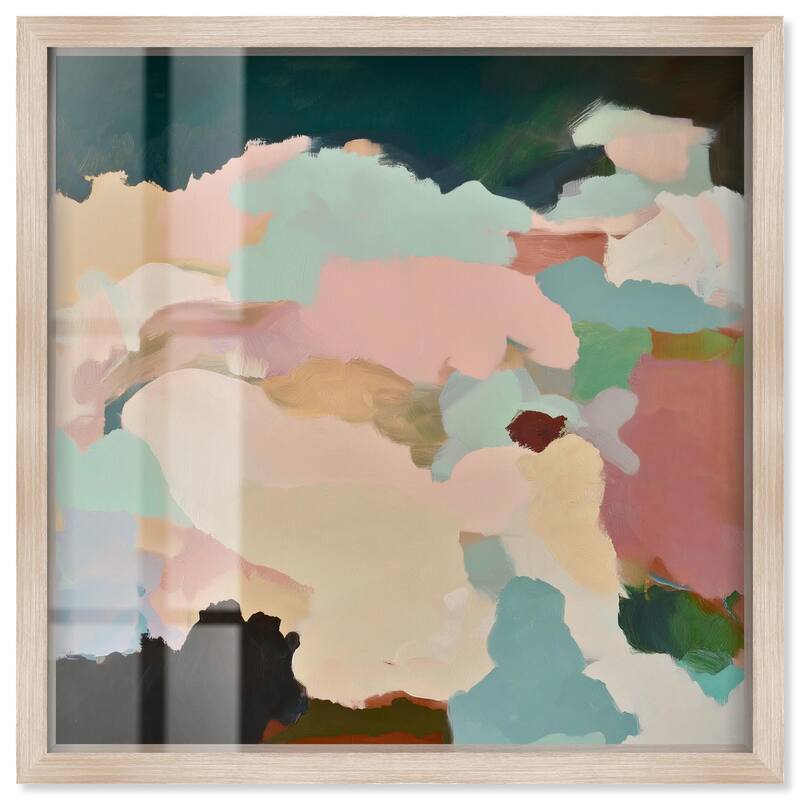 Brushed Beauty I Shadowbox by Art Remedy - Natural - 40" x 40"