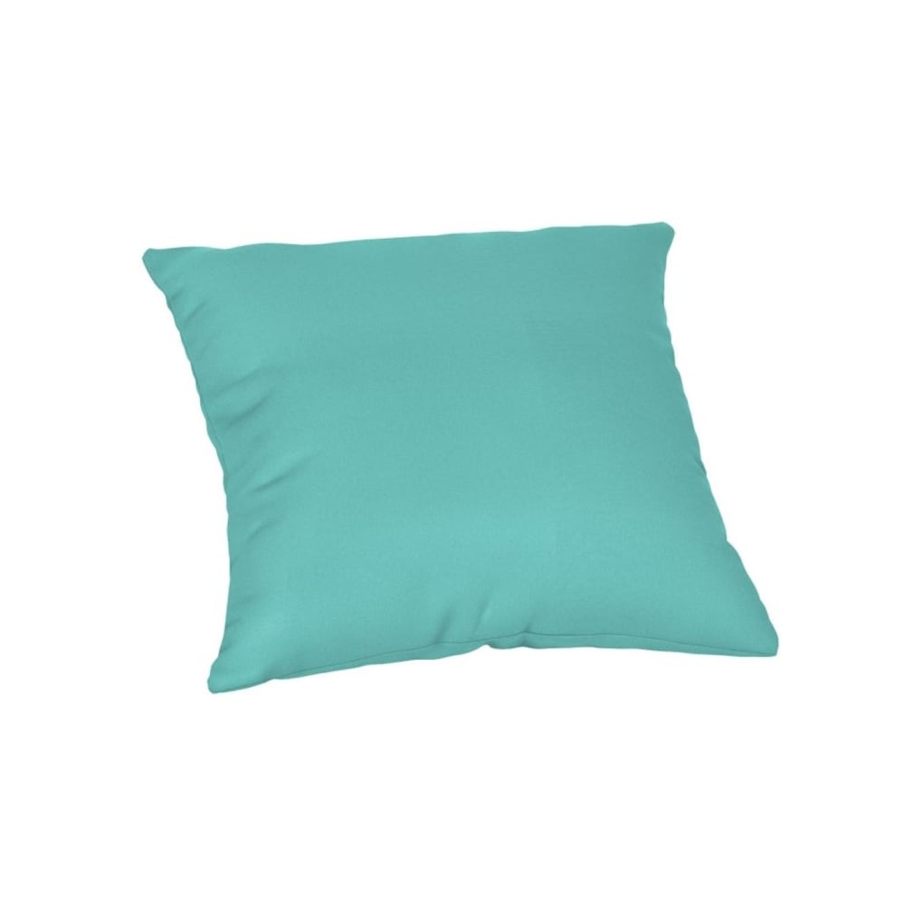 Sunbrella® Solid Fabric 1-Piece Indoor/Outdoor Square Throw Pillow, 15