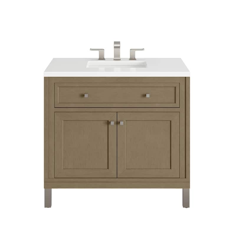 James Martin Vanities 503-V36-3WZ Chicago 36" Free Standing Single
