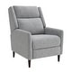 preview thumbnail 10 of 39, Furniture of America Selric Modern 31-inch Upholstered Push Back Recliner