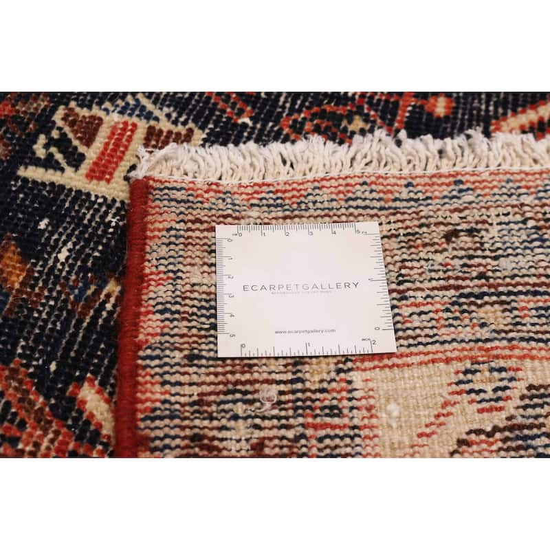 ECARPETGALLERY Hand-knotted Antalya Vintage Dark Copper Wool Rug - 7'5 x 11'1
