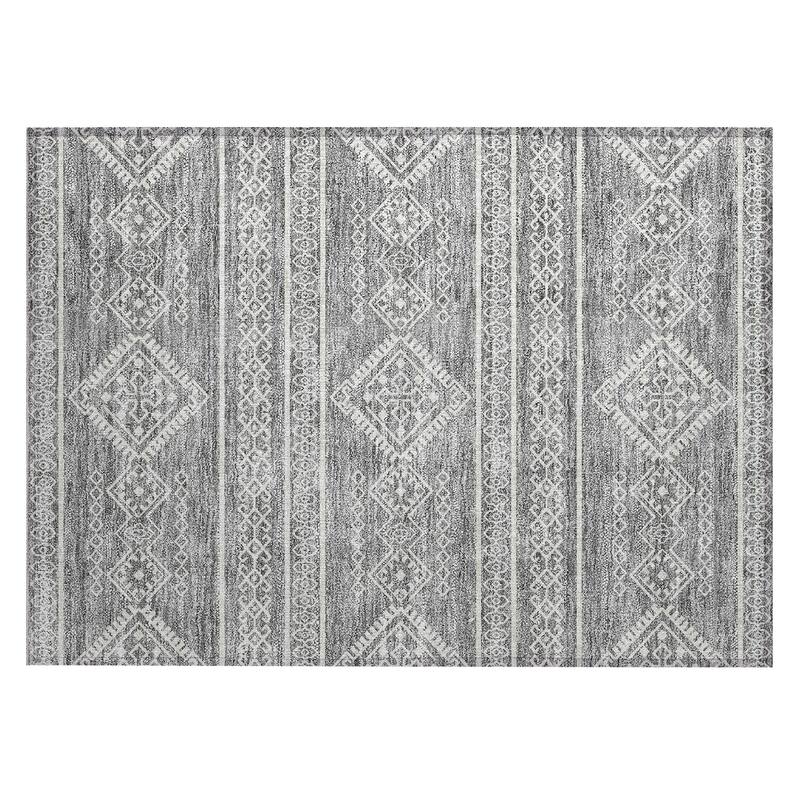 Machine Washable Indoor/ Outdoor Chantille Moroccan Boho Rug