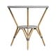 preview thumbnail 25 of 24, Tobias Outdoor Rattan and Metal Round Bistro Table