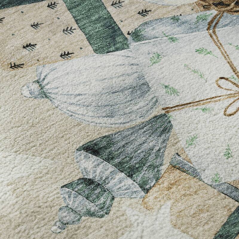 Premium Washable Super Soft Christmas Presents Mayfield Rug