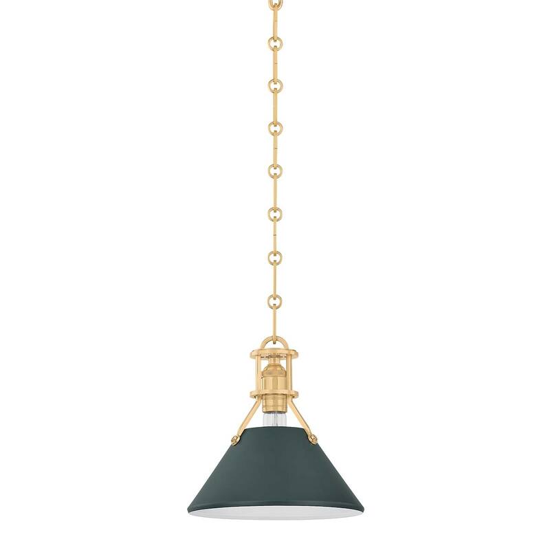 Hudson Valley Lighting Painted No.2 10" Wide Mini Pendant