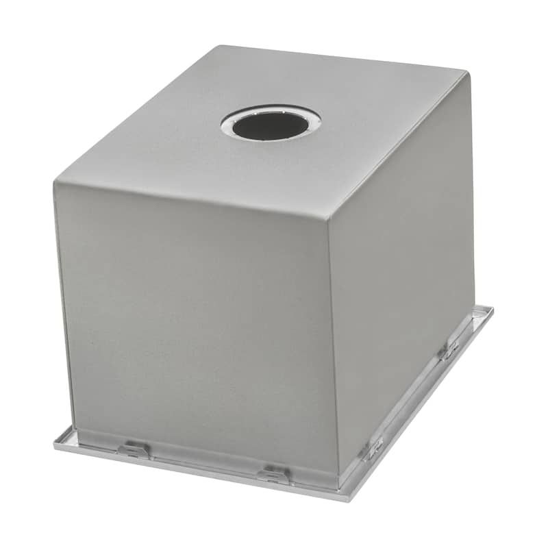 Ruvati Insulated Ice Chest Sink 21 x 20 inch Outdoor BBQ Marine Grade T-316 Topmount Stainless Steel - 21" x 20" - 21" x 20"
