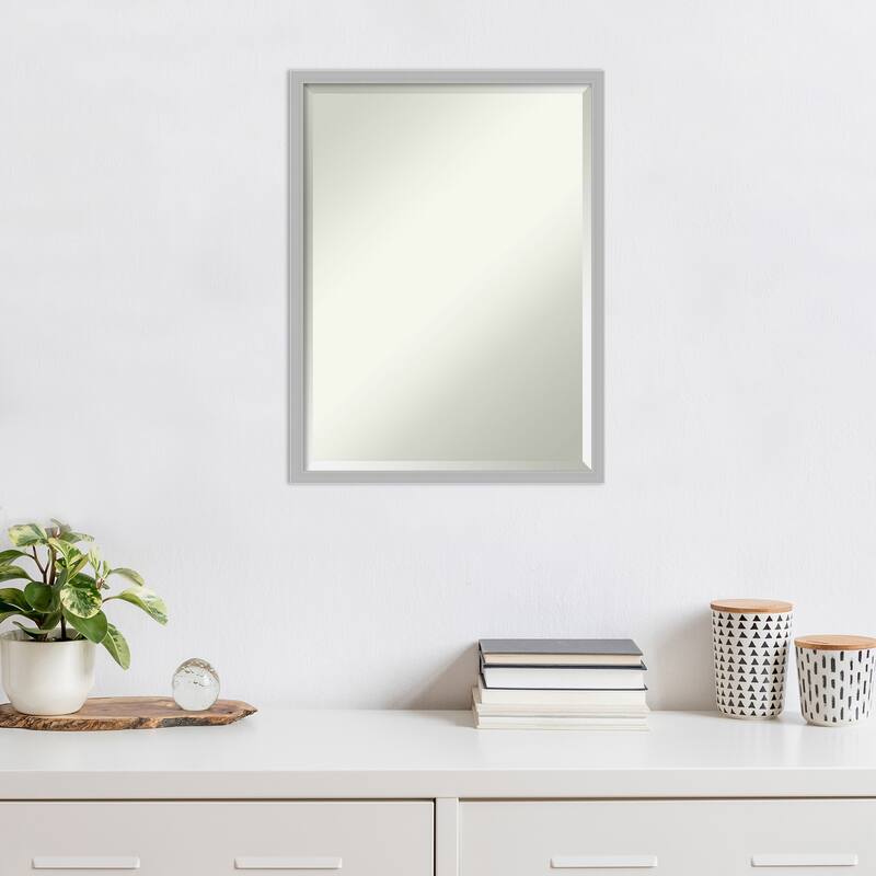 Beveled Wall Mirror - Hera Chrome Frame - Hera Chrome