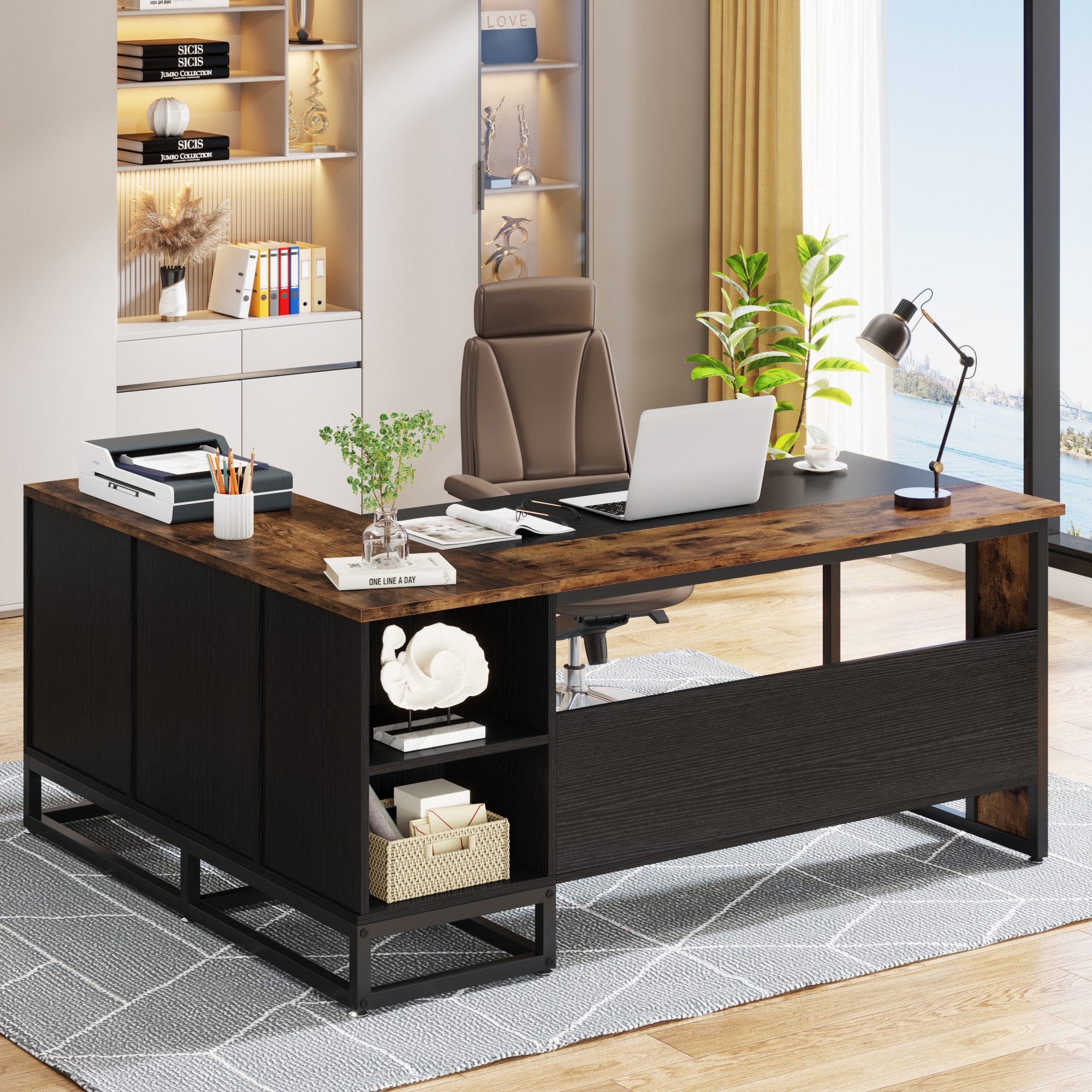 Home desk with drawers 2025