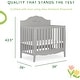 preview thumbnail 4 of 3, Sweetpea Baby Rose 4-in-1 Convertible Mini Crib