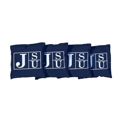 Jackson State JSU Tigers Blue Cornhole Bags