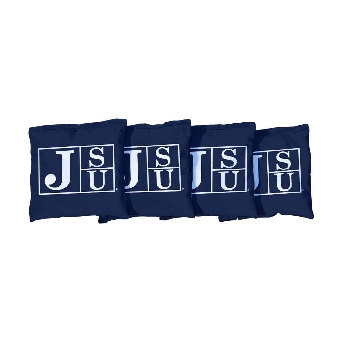 Jackson State JSU Tigers Blue Cornhole Bags