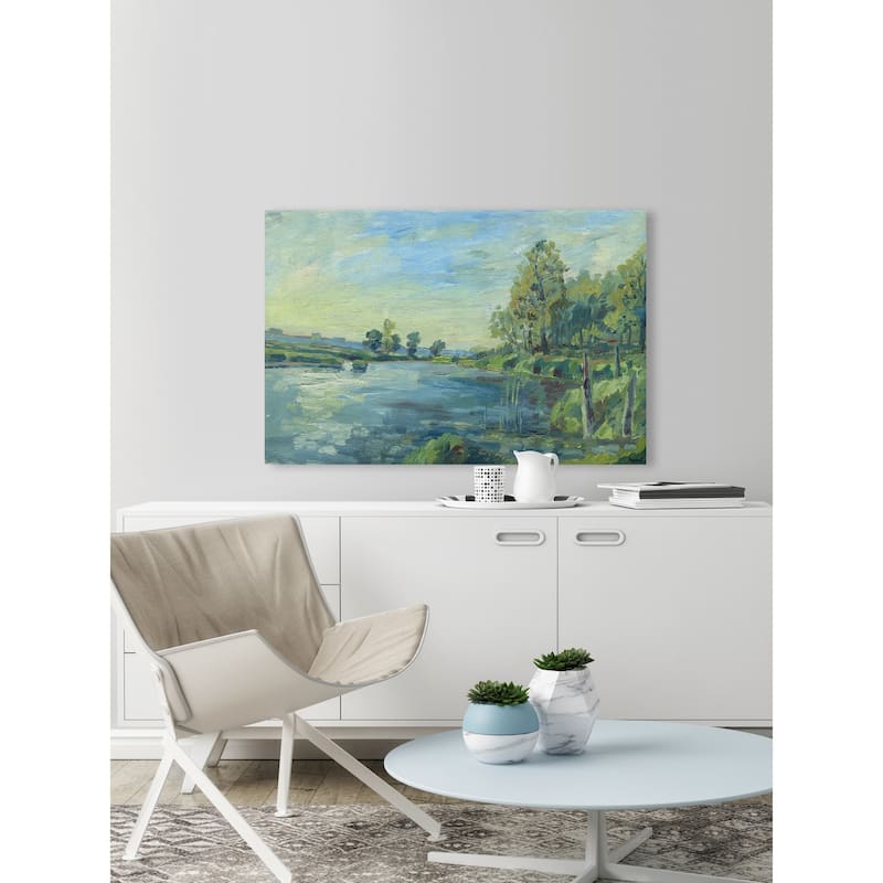 Unspoiled Nature Print on Wrapped Canvas