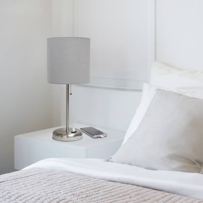 Simple Designs 19.5" Desk Lamp with Feit LED Bulb Included - 19.50