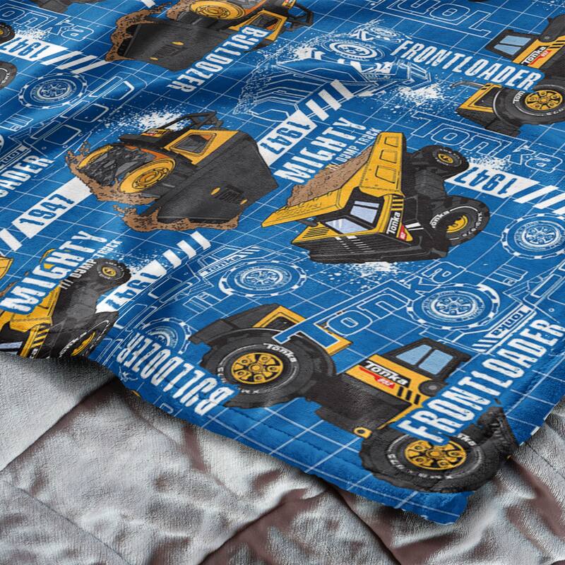 Hasbro Tonka Silk Touch Throw Blanket