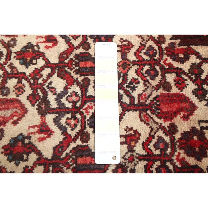 ECARPETGALLERY Hand-knotted Andelz Ivory Wool Rug - 3'2 x 13'0