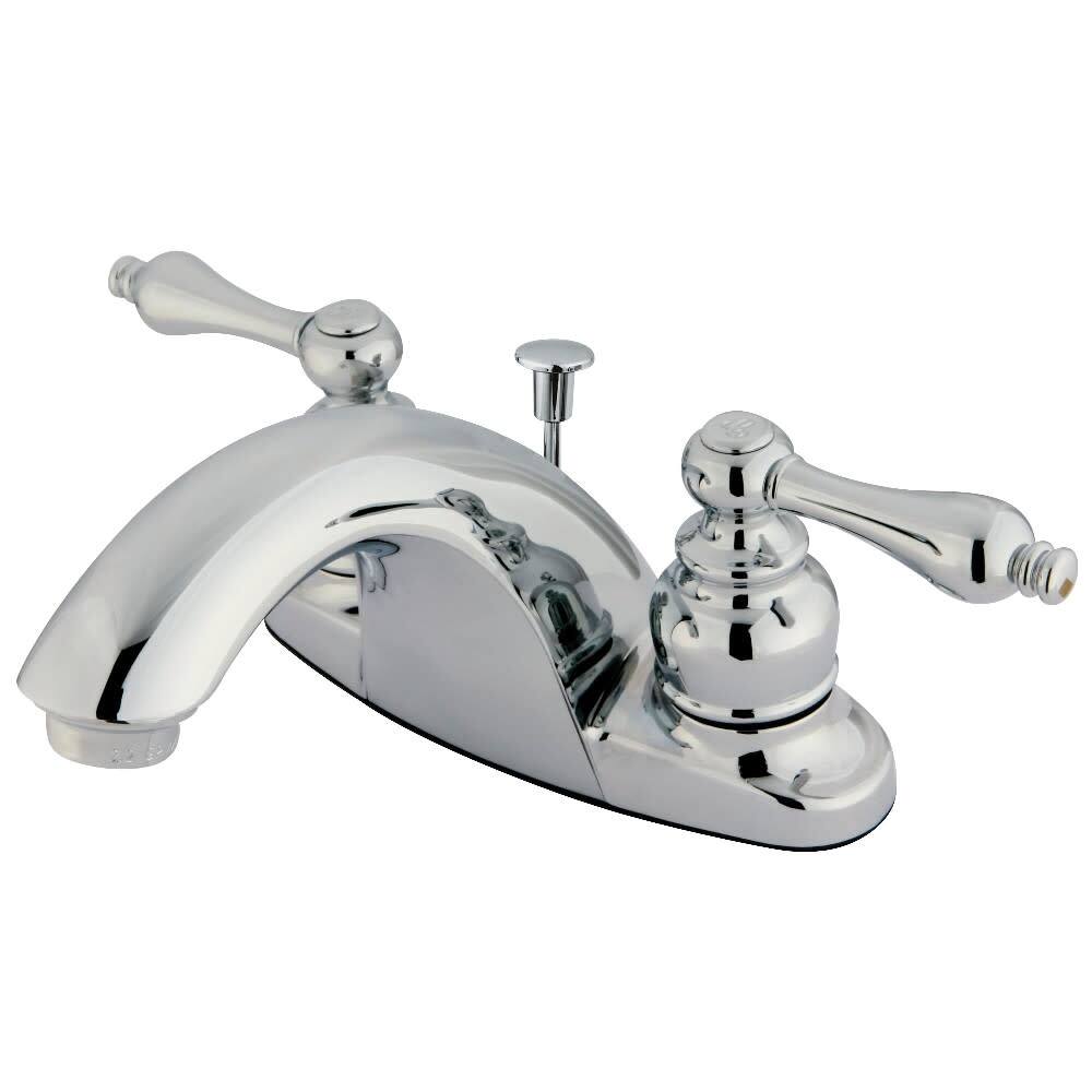 Kingston Brass English Country Centerset Bathroom Faucet with Pop-Up