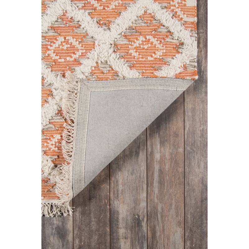 Momeni Harper Hand-woven Trellis Pattern Wool Contemporary Area Rug