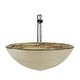 preview thumbnail 25 of 24, 631 Foil Glass Sink, Chrome Vessel Faucet, Sink Ring, Pop-up Drain