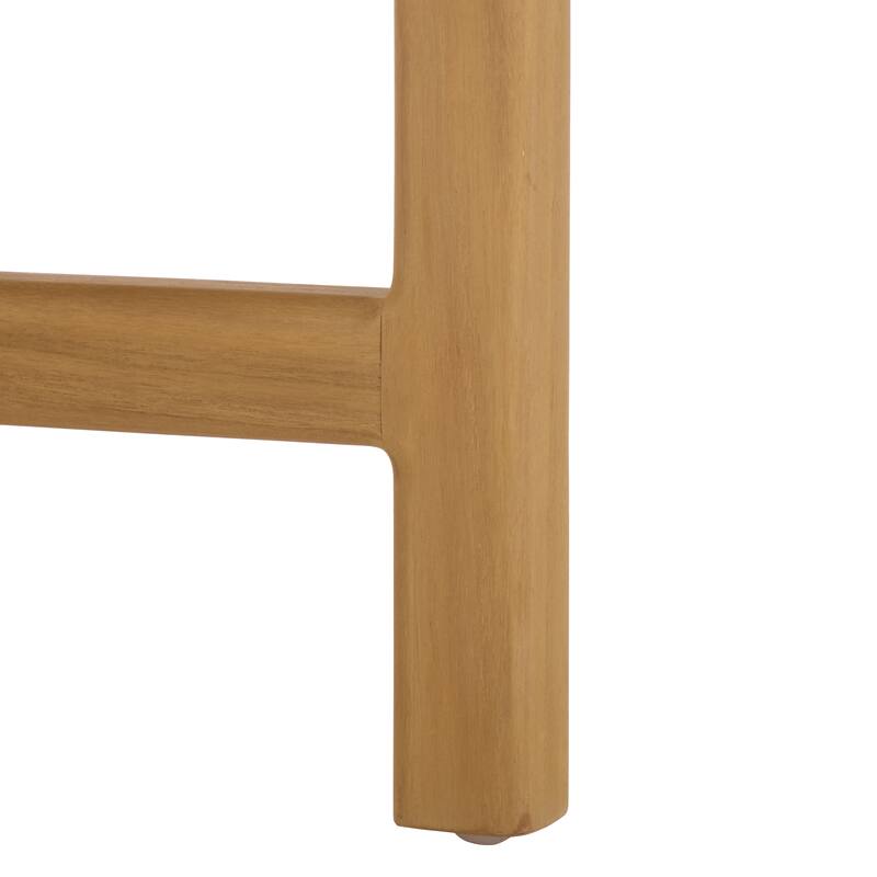 SAFAVIEH Couture Rogers Teak Coffee Table - 39"W x 39"D x 16"H