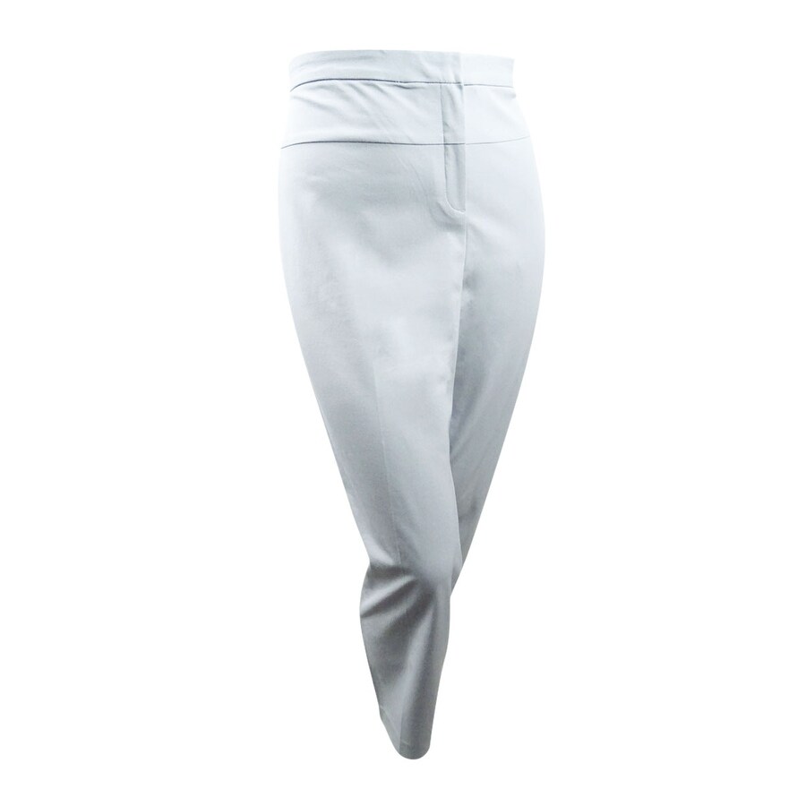 silver plus size pants