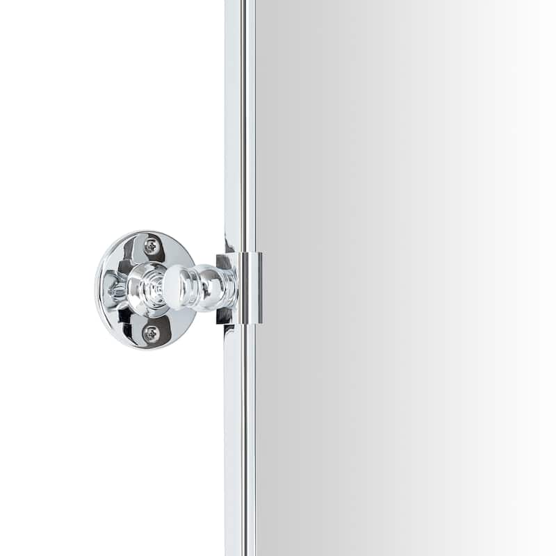 TEHOME Woodvale Rectangle Vertical Metal Wall Mirrors