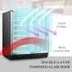preview thumbnail 3 of 19, Lanbo Wine and Beverage Cooler, 30 Inch Compressor Under Counter Wine and Beverage Fridge, 33 Bottle and 70 Can