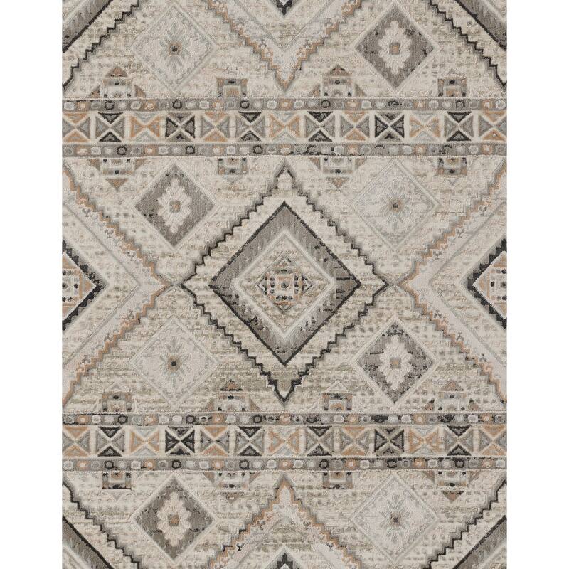 Momeni Genevieve Polyester Geometric Area Rug